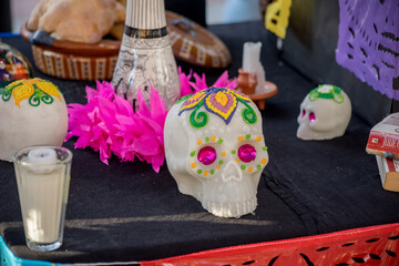 dia de muertos en el pueblo mágico de tlaquepaque jalisco méxico