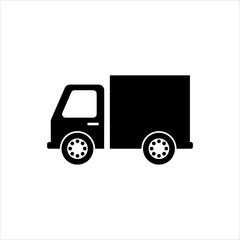 truck icon, icon, delivery. One of set web icons eps 10