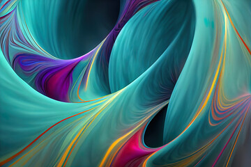 Awesome wave of colors, wallpaper, illustration, rendered, beautiful background, flow, energy