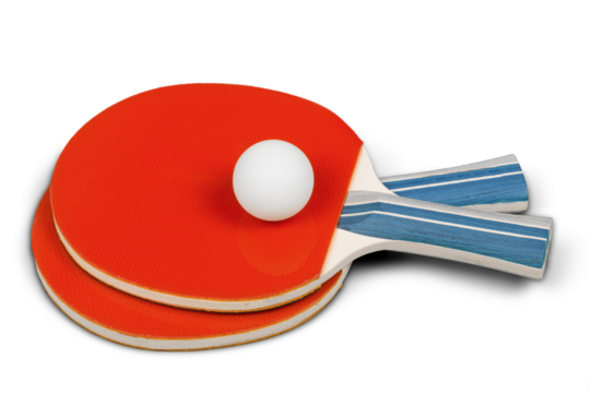 Table Tennis Rackets and Ball