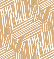 Abstract Geometric Stripes Seamless Pattern Messy Scattered Lines Stylish Trendy Fashion Colors Vector Design Perfect for Allover Fabric Print or Wall Paper