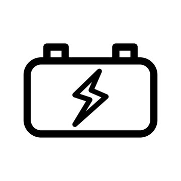 Battery icon template design PNG file