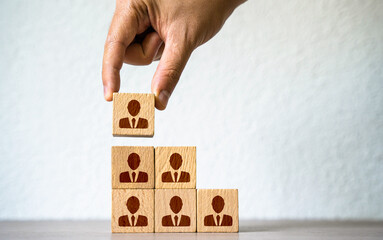 The leader creates the team. Hiring new subordinates, building a competent company hierarchy. HR...
