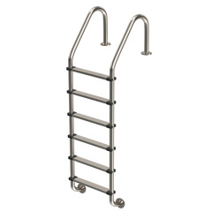 3d rendering illustration of a pool ladder © Francesco Milanese