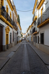Narrow street in Cordoba, Spain