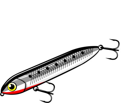 Fishing Lures Vector illustration. 
