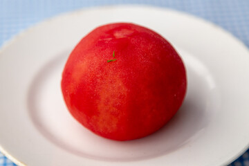Tomato without peel
