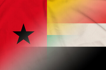 Guinea Bissau and Yemen political flag international negotiation YEM GNB