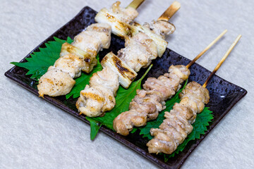 焼き鳥　ねぎま　せせり