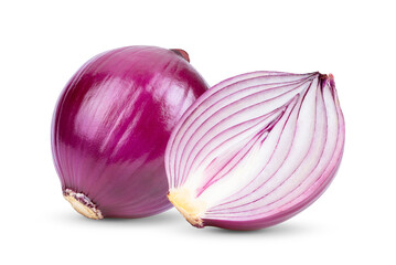red onion isolated on transparent png