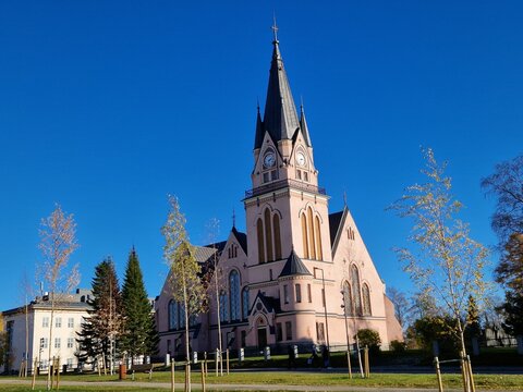 Pink Church of Kemi Finland