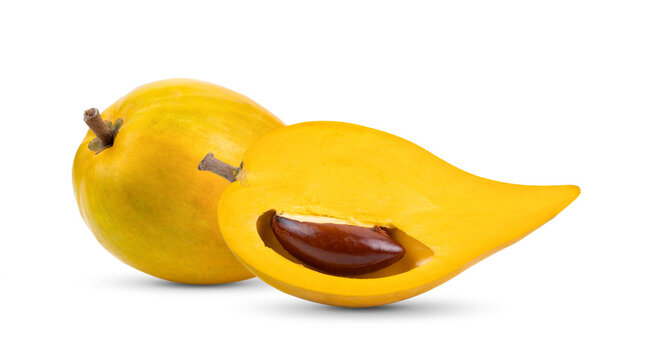 canistel fruit (Egg fruit, Tiesa, Yellow sapote, Canistelsapote, Chesa, Pouteria lucuma) isolated on transparent png