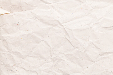 White wrinkled paper texture
