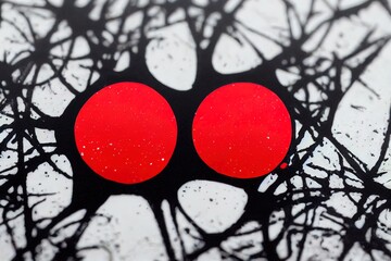 circle red pencil star doodle Graffiti highlighter