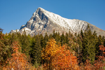 autumn in the mountains, Krivan, High Tatras
