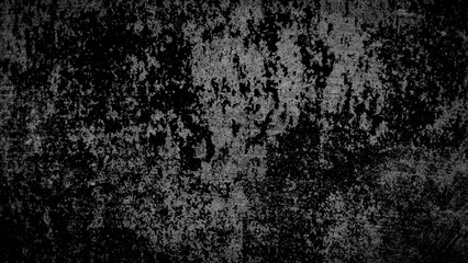 dark black grunge cracked wall background