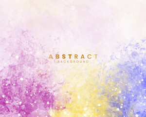 Fototapeta na wymiar Abstract watercolor textured background. Design for your date, postcard, banner, logo.