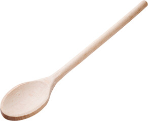 Wooden kitchen spoon