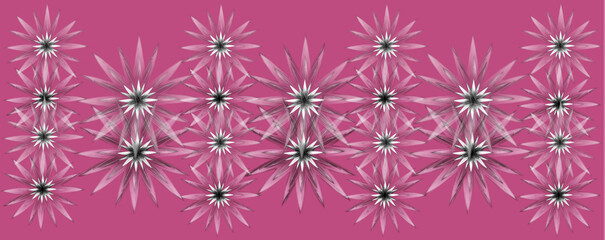 Floral cor de rosa II