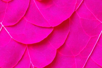 Leaves on a pink background. Seamless.