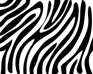 vector draw zebra skin texture.