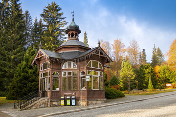  sanatorium, spa town Karlova Studanka, Jeseniky mountains, Czech republic