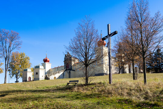  Mountain Monastery of Mother of God,  Horni Hedec village, Kraliky town, East Bohemia, Czech republic