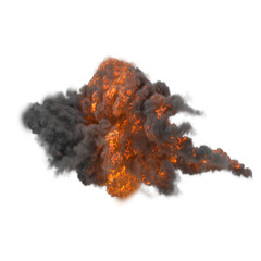 fire blast transparent background
