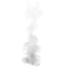  smoke isolated on white © Sandaru