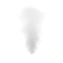 Foto op Plexiglas white splash smoke transparent © Sandaru