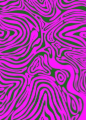 Abstract Swirl Modern Groovy Background 