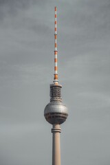 Naklejka premium Famous buildings of Berlin in late September