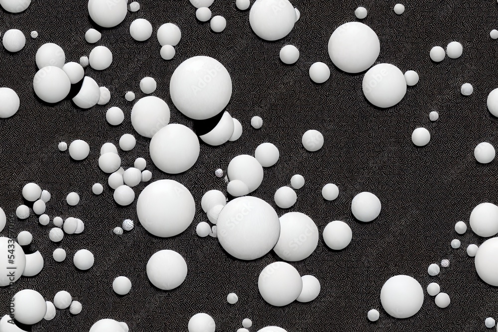 Poster 2d illustrated seamless models. modern stylish texture. composition from regularly repeating geometr