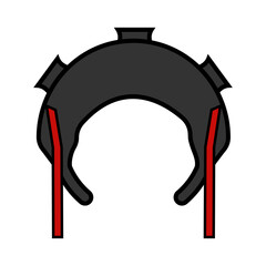 Bulgarian bag pictogram vector illustration.