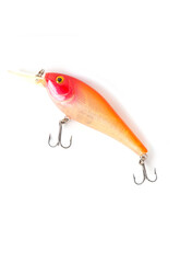 Soft silicone bait for fishing wobbler, popper with hooks.