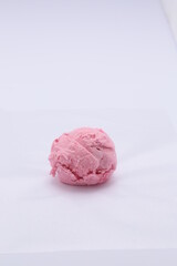 pink ice cream