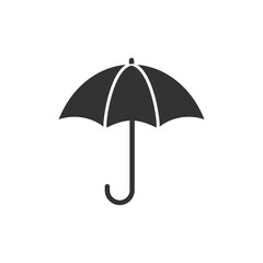 simple umbrella icon for rainy season