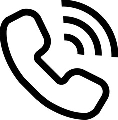 Phone, call linear icon