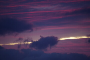 ray of sunset