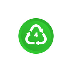 environmentally friendly plastic recycling symbol