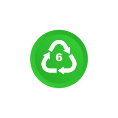 environmentally friendly plastic recycling symbol