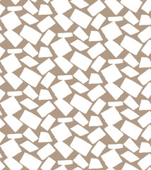 Seamless geometric pattern, minimalistic artwork with simple shape and figure.