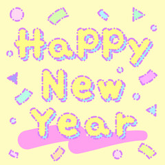 ⭐︎90s retro pop happy new year⭐︎