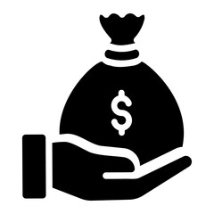 income glyph icon