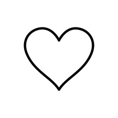 heart icon design vector template