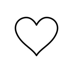 heart icon design vector template