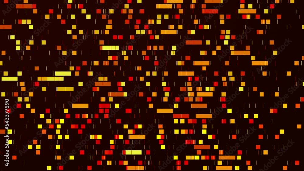 Poster abstract background digital code background loop. data binary code network. 4k loop animation. color