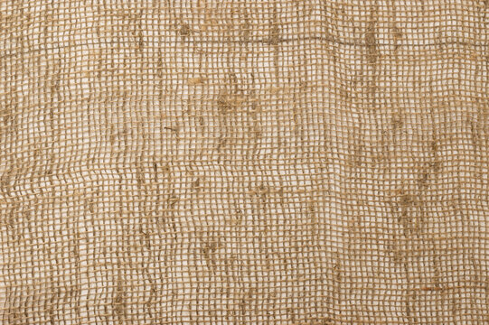Abstract burlap background from two types of fibers
