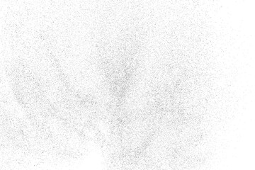 Distressed black texture. Dark grainy texture on white background. Dust overlay textured. Grain noise particles. Rusted white effect. Grunge design elements. Vector illustration, EPS 10.