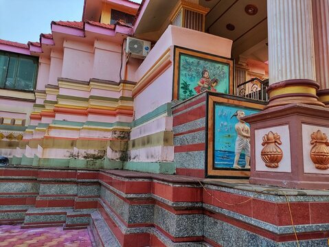 Devgad, Sindhudurg, Maharashtra, India - Sri Kunkeshwar Temple, This temple is dedicated to Lord Shiva  at konkan or Coastal Maharashtra. Near  kunkeshwar Beach.